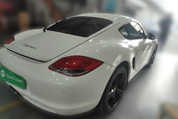 Used Porsche Cayman 2012 Cayman Black Edition 2.9L Rear Right 45 Deg