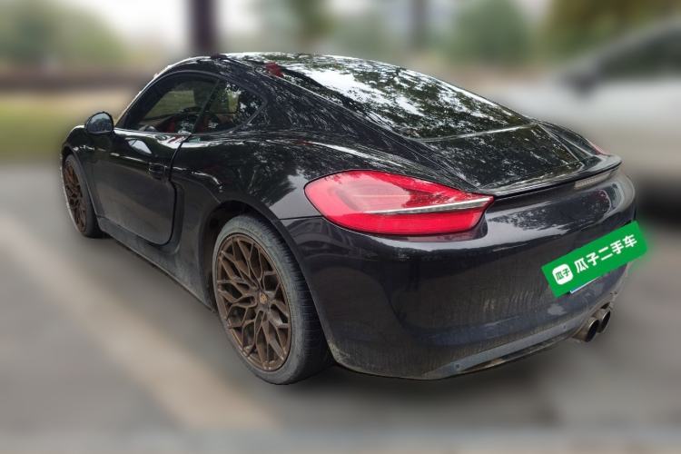 Used Porsche Cayman 2013 Cayman 2.7L Rear Left 45 Deg