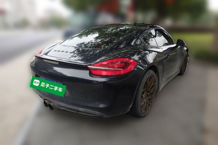 Used Porsche Cayman 2013 Cayman 2.7L Rear Right 45 Deg