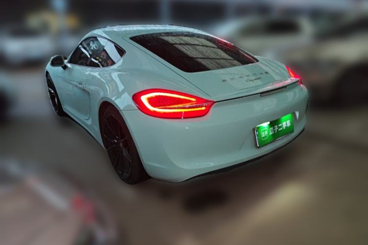 Used Porsche Cayman 2013 Cayman 2.7L Rear Left 45 Deg