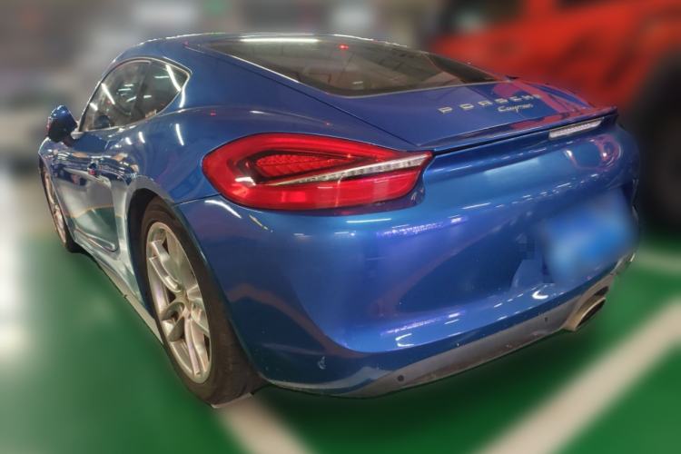 Used Porsche Cayman 2013 Cayman 2.7L Rear Left 45 Deg