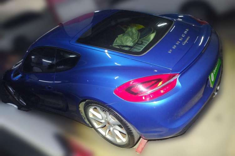 Used Porsche Cayman 2013 Cayman 2.7L Rear Left 45 Deg