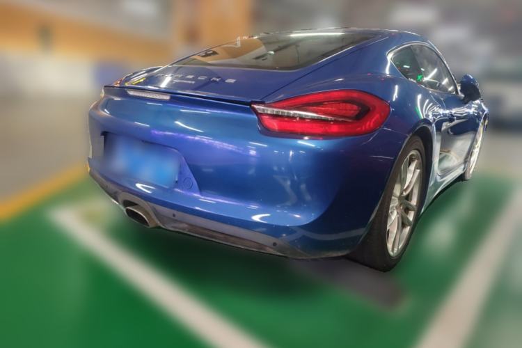 Used Porsche Cayman 2013 Cayman 2.7L Rear Right 45 Deg