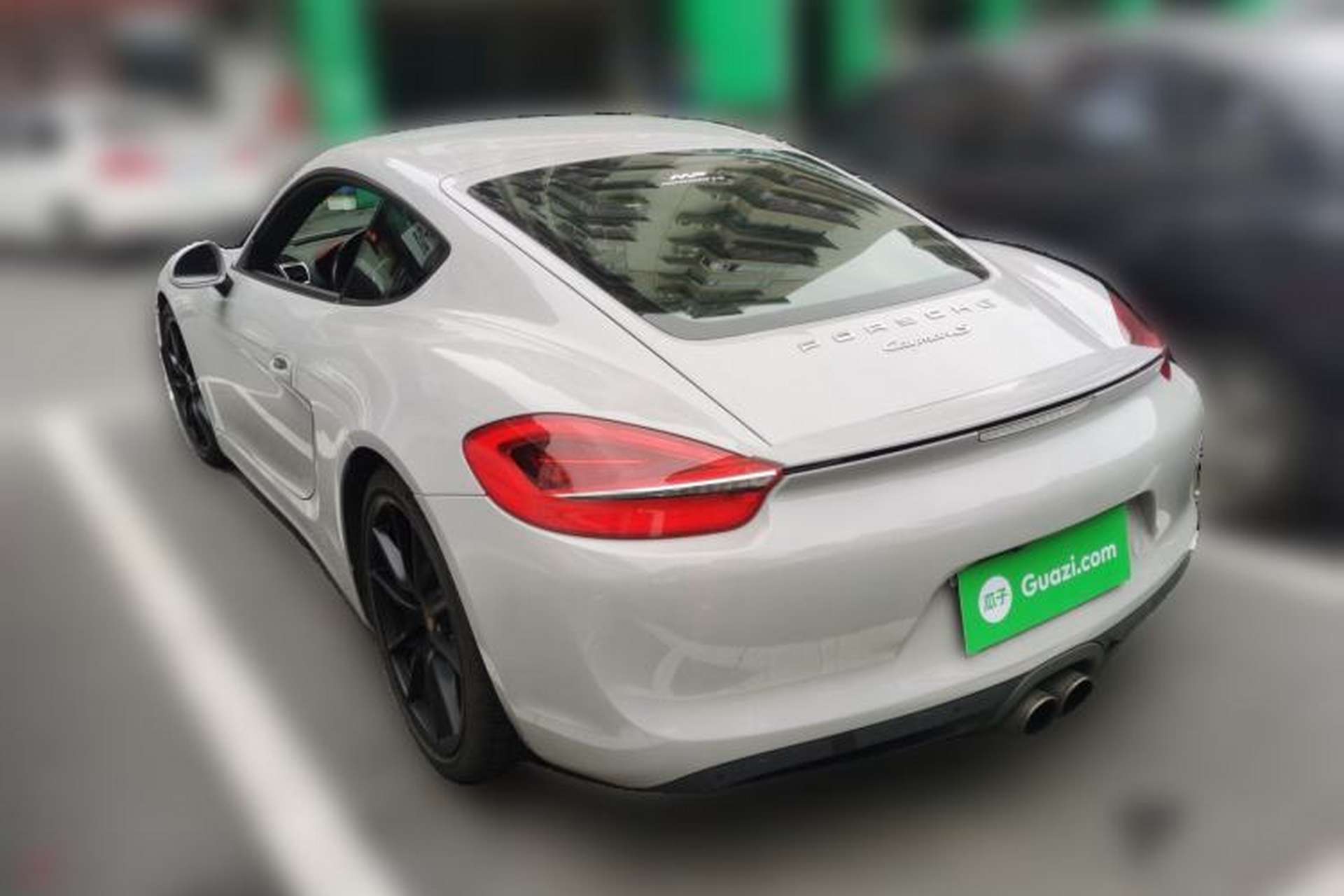 Used Porsche Cayman 2013 Cayman 2.7L Rear Left 45 Deg