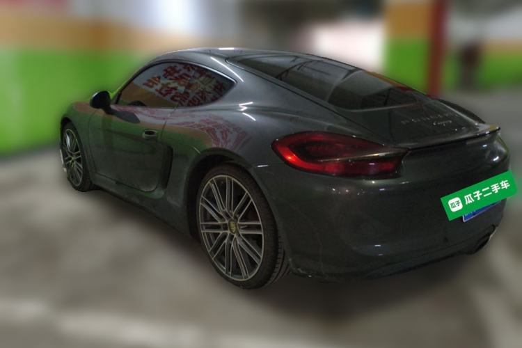 Used Porsche Cayman 2013 Cayman 2.7L Rear Left 45 Deg