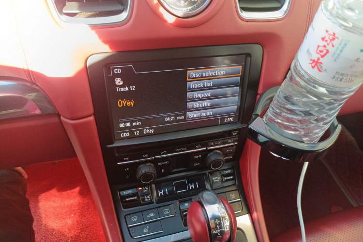 Used Porsche Cayman 2013 Cayman 2.7L Audio And AC Panel