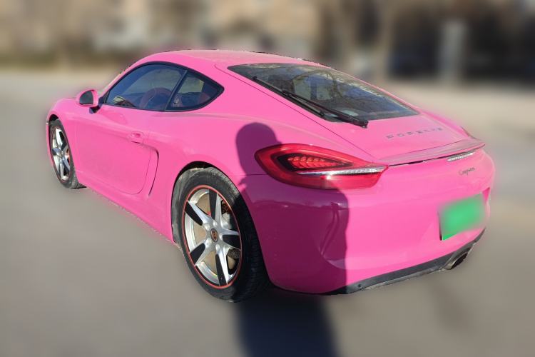 Used Porsche Cayman 2013 Cayman 2.7L Rear Left 45 Deg