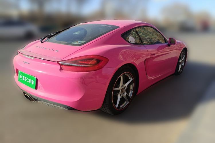 Used Porsche Cayman 2013 Cayman 2.7L Rear Right 45 Deg