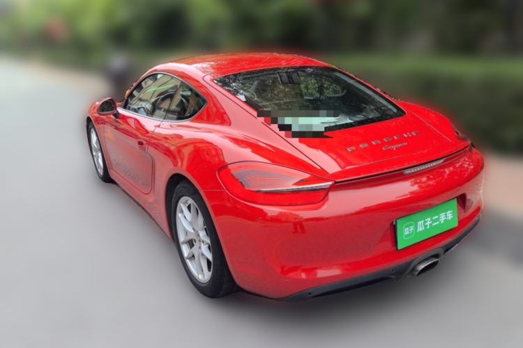 Used Porsche Cayman 2013 Cayman 2.7L Rear Left 45 Deg