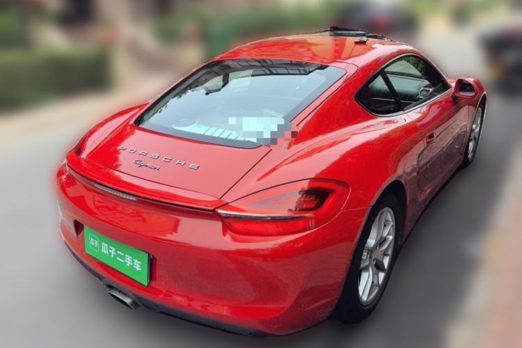 Used Porsche Cayman 2013 Cayman 2.7L Rear Right 45 Deg