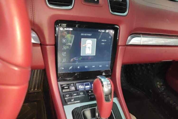 Used Porsche Cayman 2013 Cayman 2.7L Audio And AC Panel