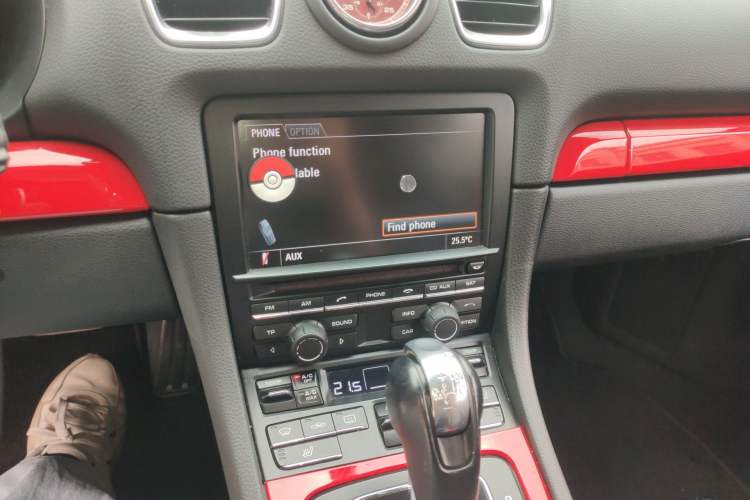 Used Porsche Cayman 2013 Cayman 2.7L Audio And AC Panel