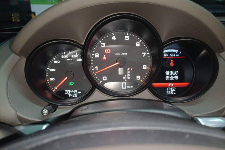 Used Porsche Cayman 2013 Cayman 2.7L Instrument Cluster