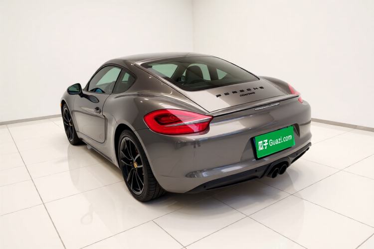 Used Porsche Cayman 2013 Cayman 2.7L Rear Left 45 Deg