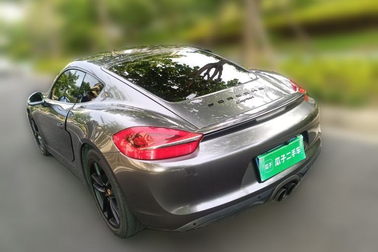 Used Porsche Cayman 2013 Cayman 2.7L Rear Left 45 Deg