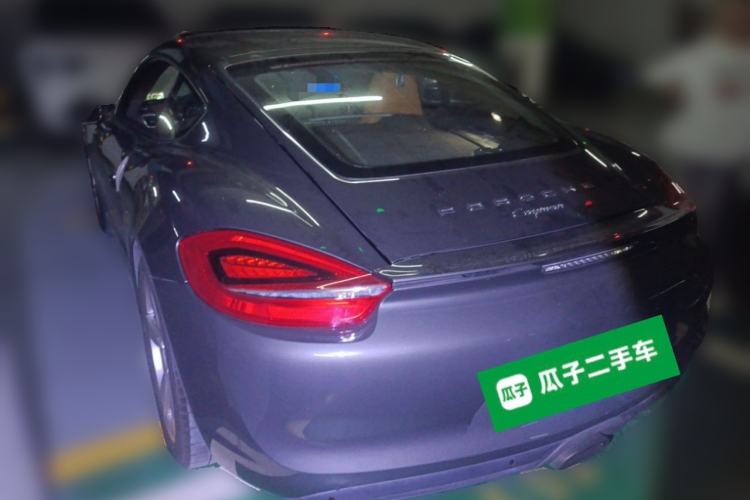 Used Porsche Cayman 2013 Cayman 2.7L Rear Left 45 Deg