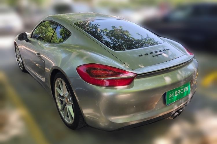 Used Porsche Cayman 2013 Cayman 2.7L Rear Left 45 Deg