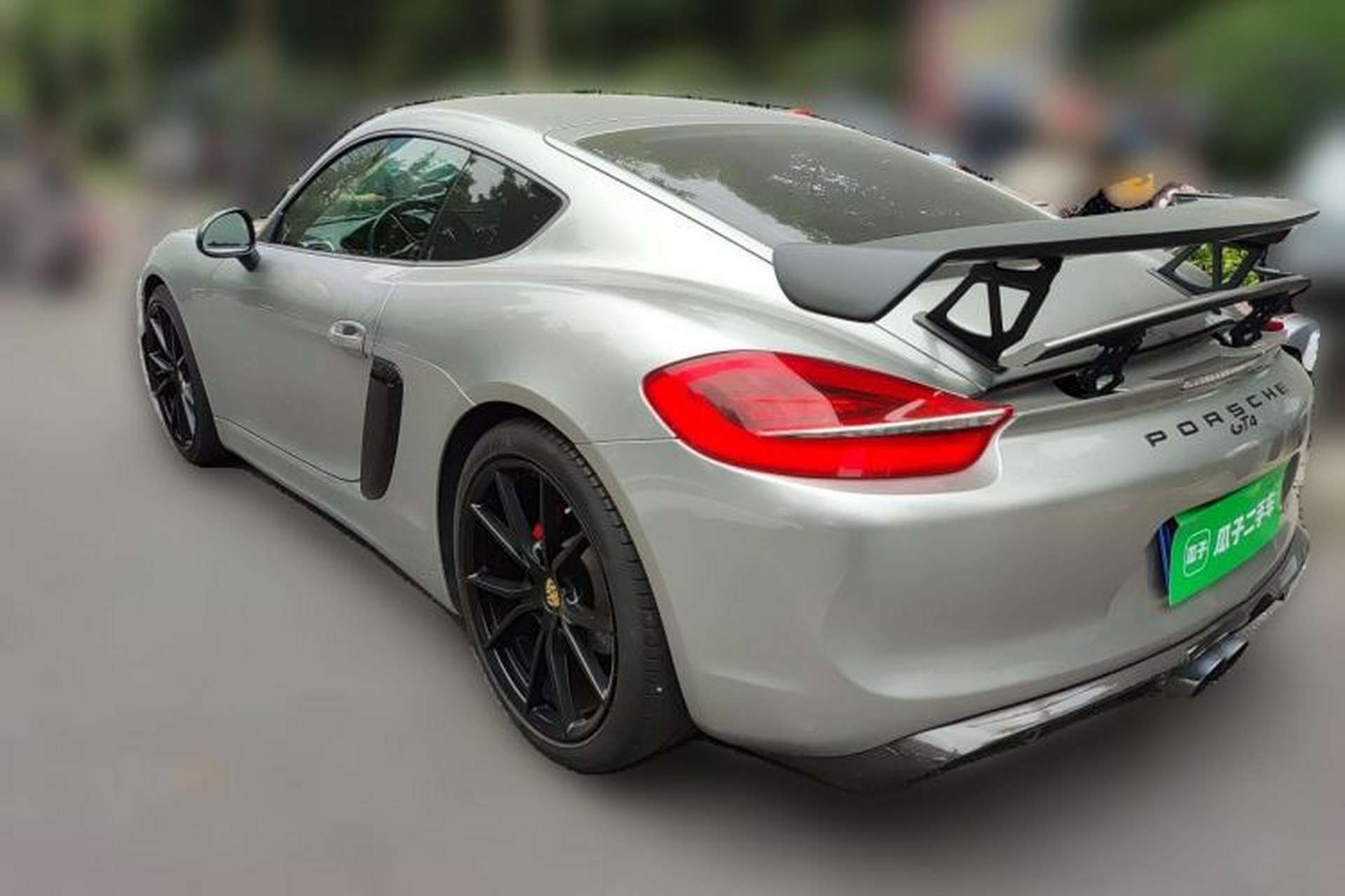 Used Porsche Cayman 2013 Cayman 2.7L Rear Left 45 Deg