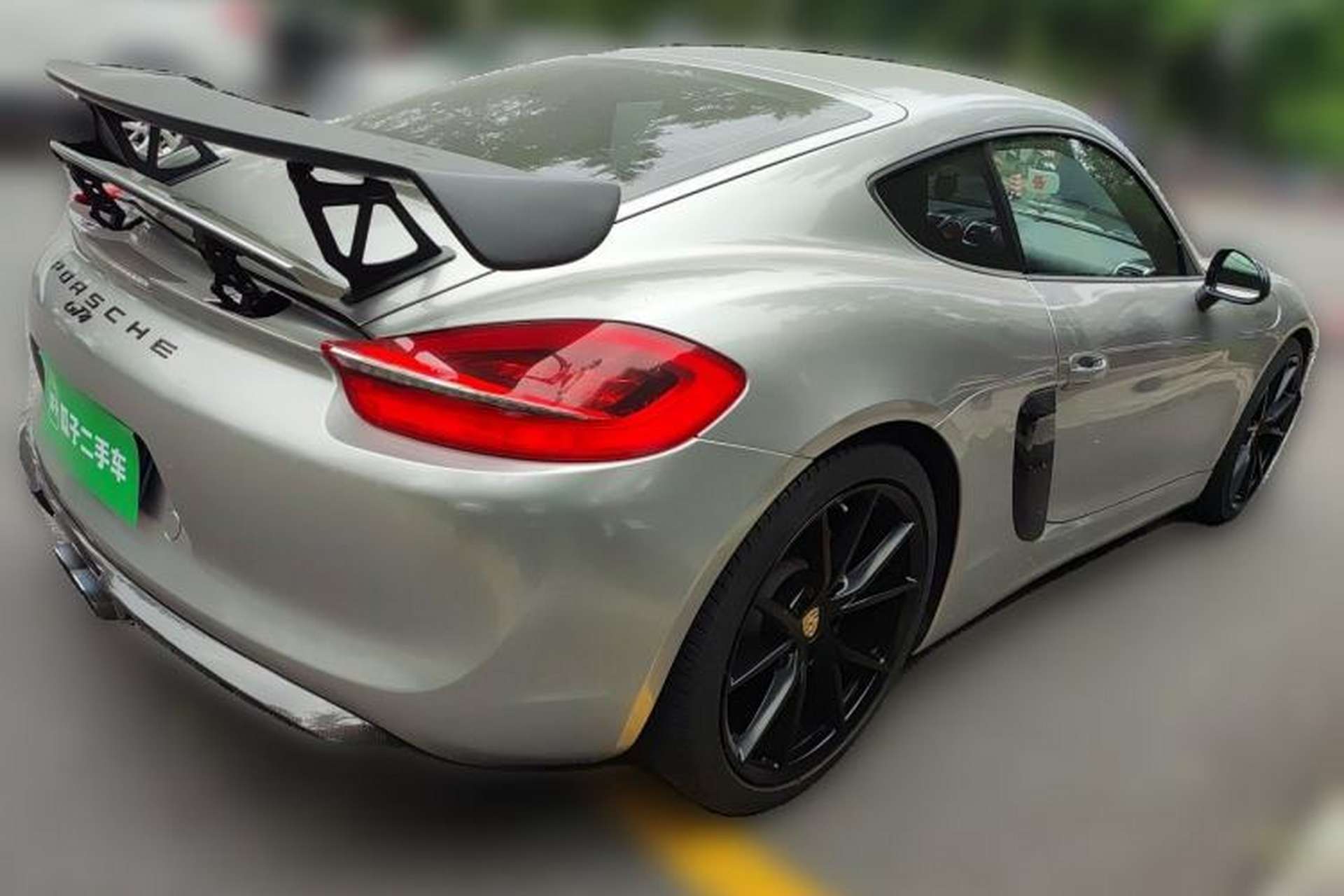 Used Porsche Cayman 2013 Cayman 2.7L Rear Right 45 Deg