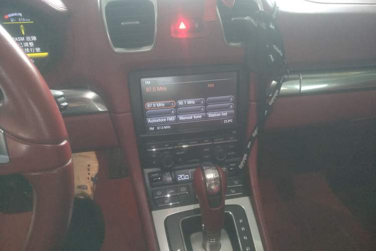 Used Porsche Cayman 2013 Cayman 2.7L Audio And AC Panel