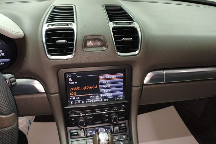 Used Porsche Cayman 2013 Cayman 2.7L Audio And AC Panel