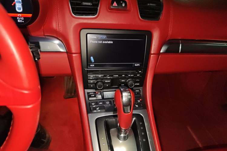Used Porsche Cayman 2013 Cayman 2.7L Audio And AC Panel