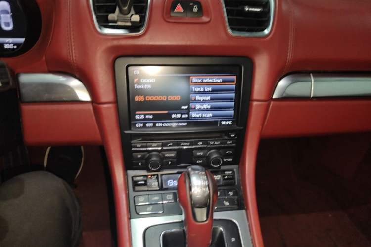 Used Porsche Cayman 2013 Cayman 2.7L Audio And AC Panel