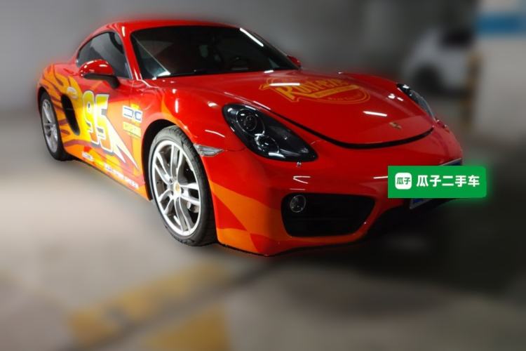 Used Porsche Cayman 2013 Cayman 2.7L Front Right 45 Deg