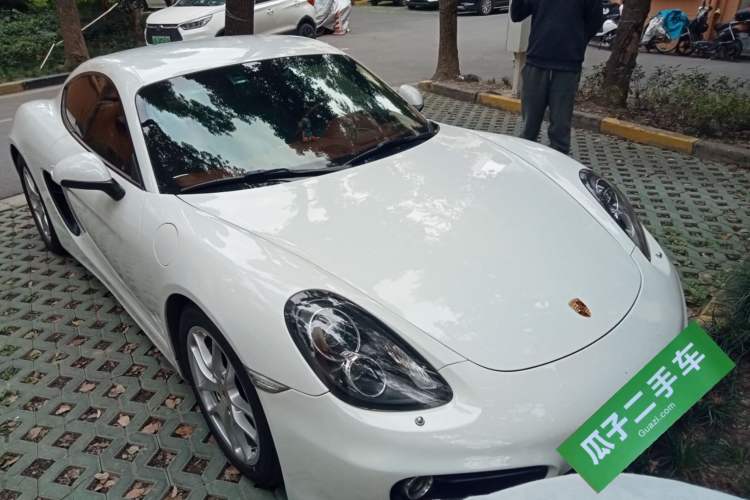 Used Porsche Cayman 2013 Cayman 2.7L Front Right 45 Deg