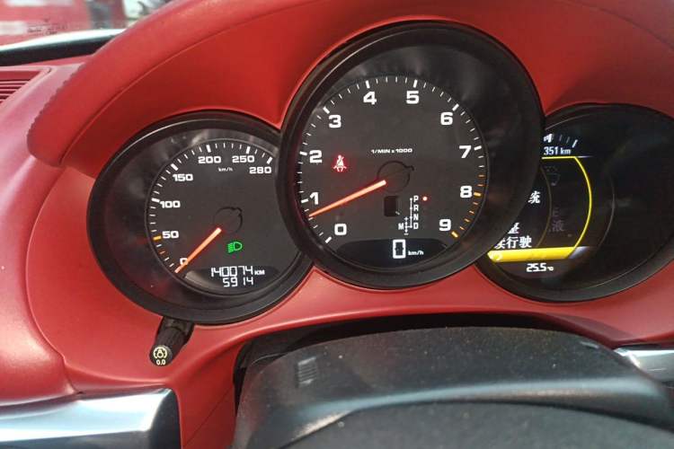 Used Porsche Cayman 2013 Cayman 2.7L Instrument Cluster