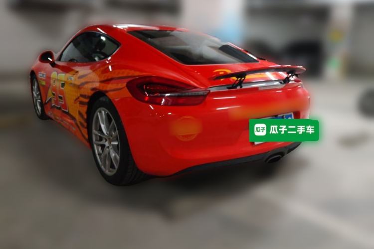 Used Porsche Cayman 2013 Cayman 2.7L Rear Left 45 Deg