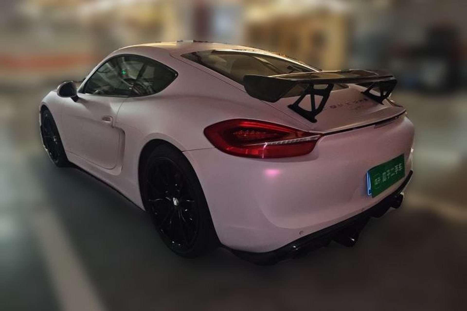 Used Porsche Cayman 2013 Cayman 2.7L Rear Left 45 Deg