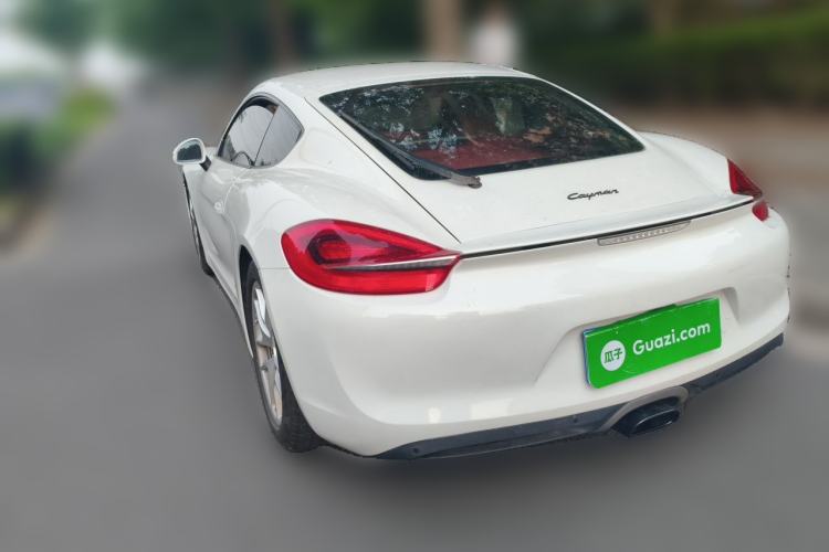 Used Porsche Cayman 2013 Cayman 2.7L Rear Left 45 Deg