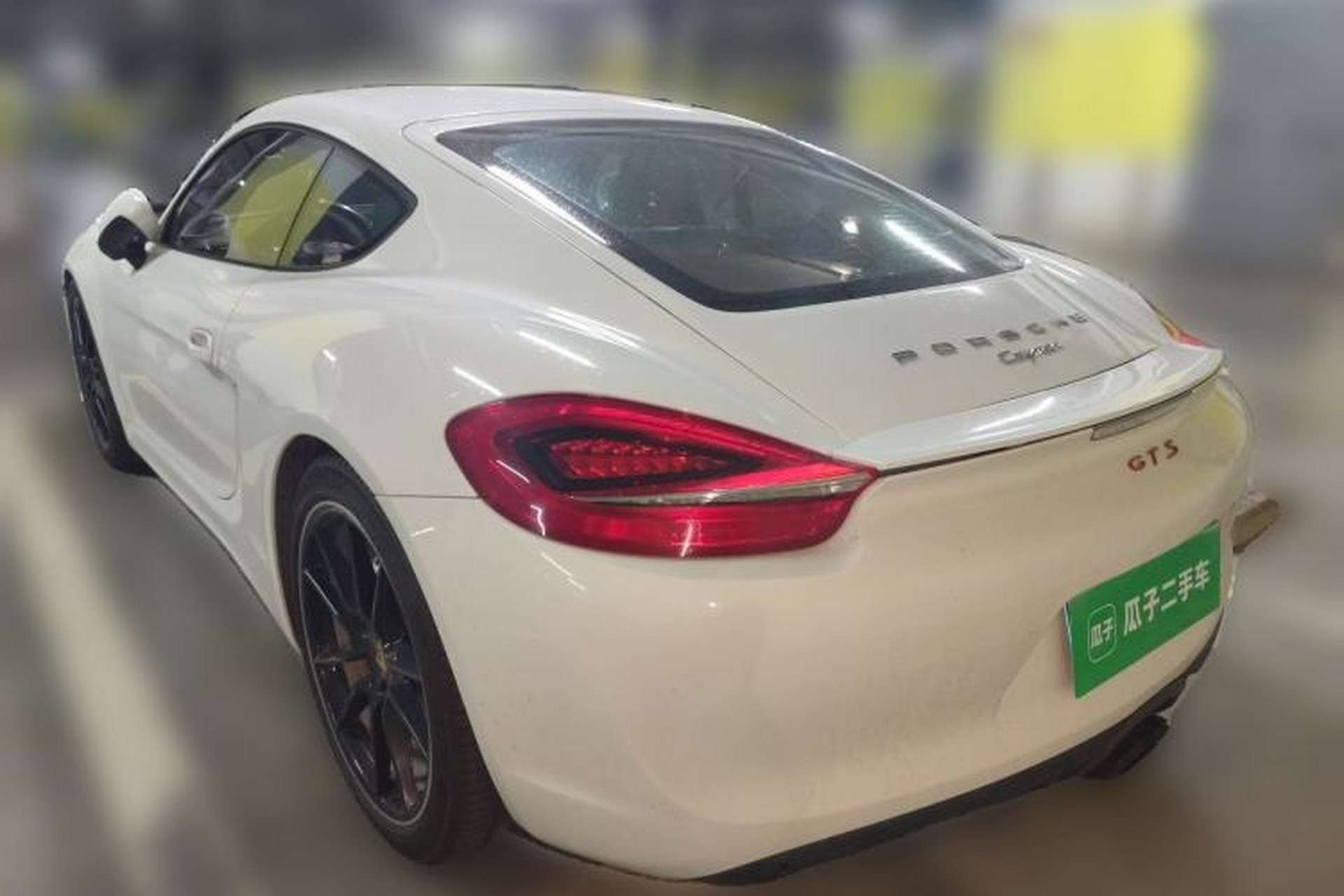 Used Porsche Cayman 2013 Cayman 2.7L Rear Left 45 Deg