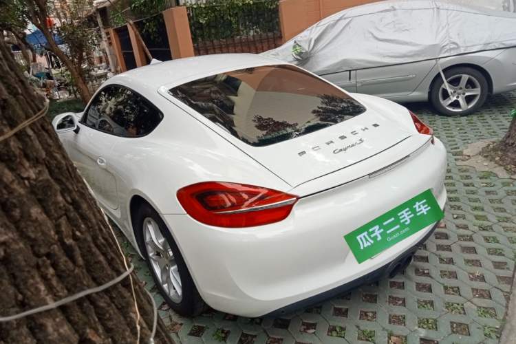 Used Porsche Cayman 2013 Cayman 2.7L Rear Left 45 Deg