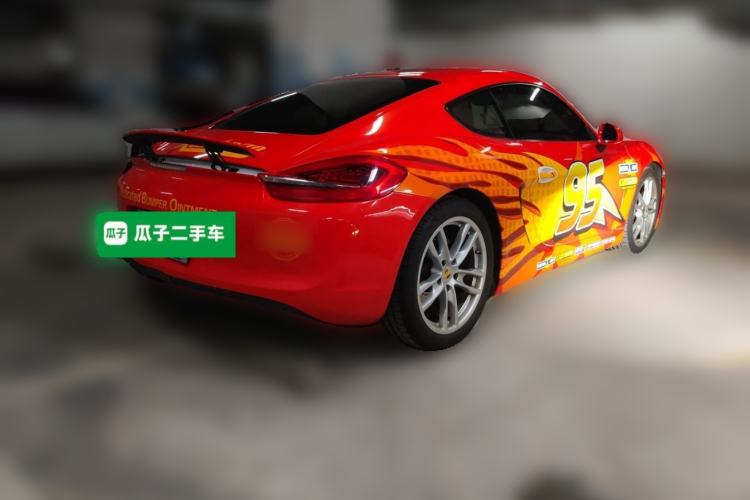 Used Porsche Cayman 2013 Cayman 2.7L Rear Right 45 Deg