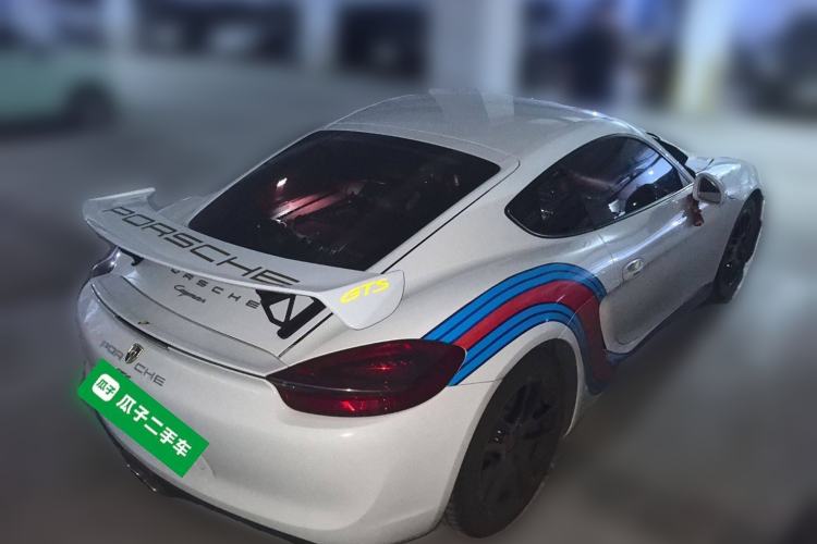 Used Porsche Cayman 2013 Cayman 2.7L Rear Right 45 Deg