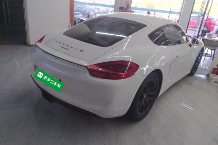 Used Porsche Cayman 2013 Cayman 2.7L Rear Right 45 Deg