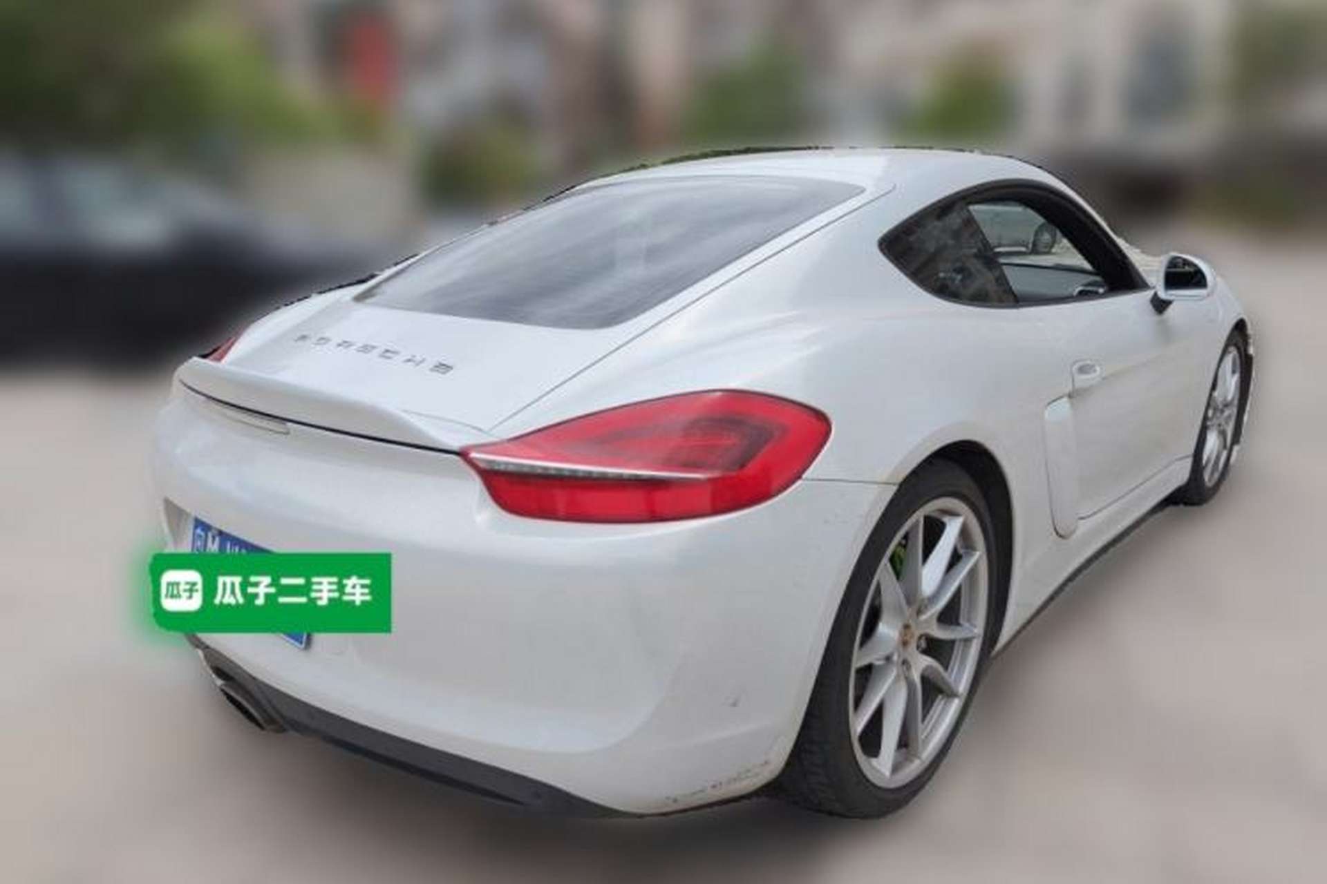 Used Porsche Cayman 2013 Cayman 2.7L Rear Right 45 Deg