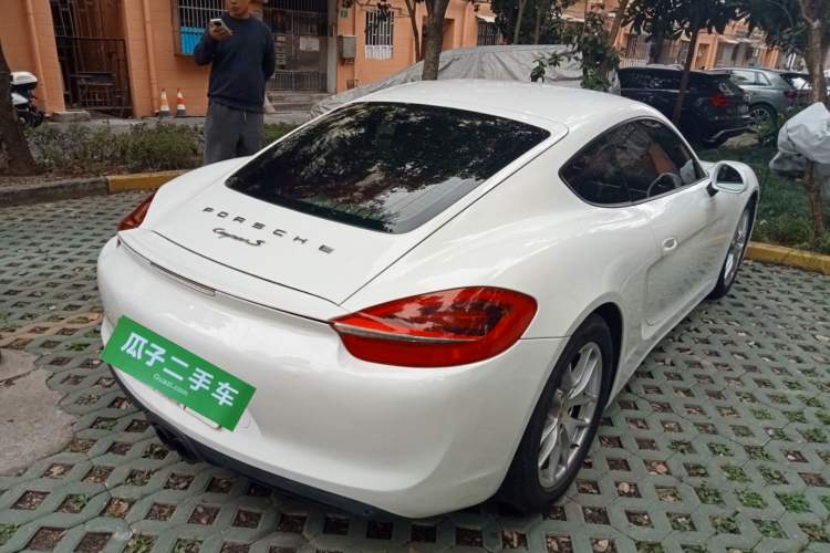 Used Porsche Cayman 2013 Cayman 2.7L Rear Right 45 Deg
