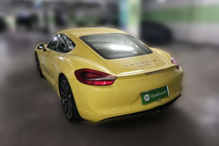 Used Porsche Cayman 2013 Cayman S 3.4L Rear Left 45 Deg