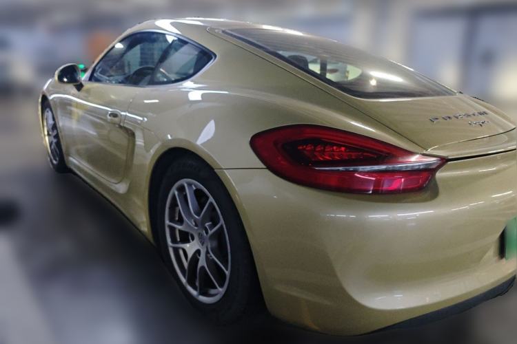 Used Porsche Cayman 2013 Cayman 2.7L Rear Left 45 Deg