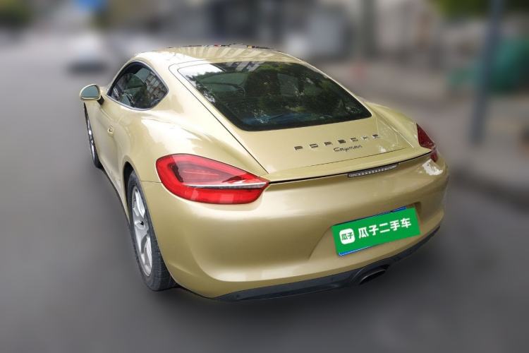Used Porsche Cayman 2013 Cayman 2.7L Rear Left 45 Deg