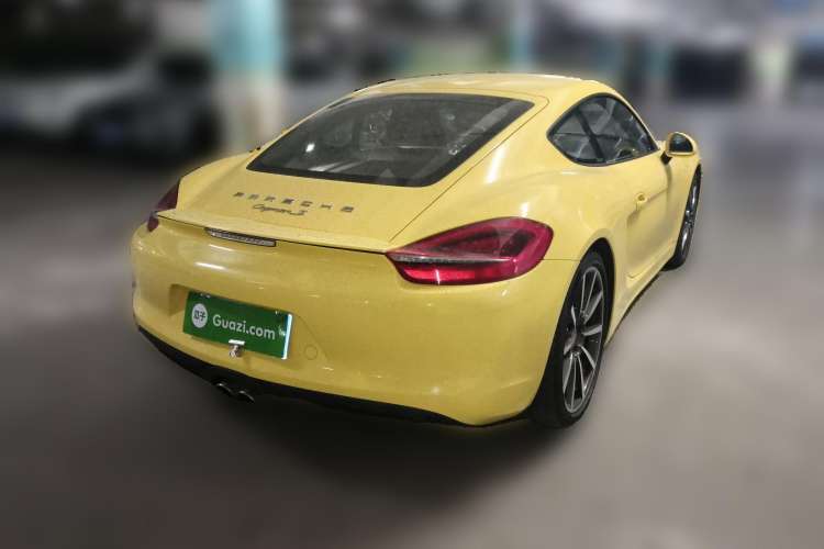 Used Porsche Cayman 2013 Cayman S 3.4L Rear Right 45 Deg