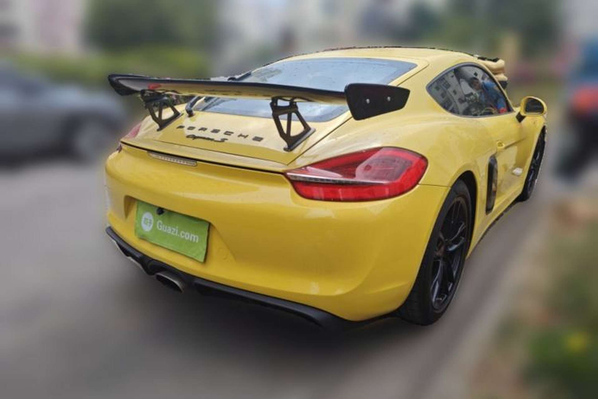 Used Porsche Cayman 2013 Cayman 2.7L Rear Right 45 Deg