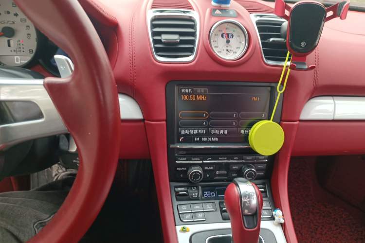 Used Porsche Cayman 2014 Cayman GTS 3.4L Audio And AC Panel