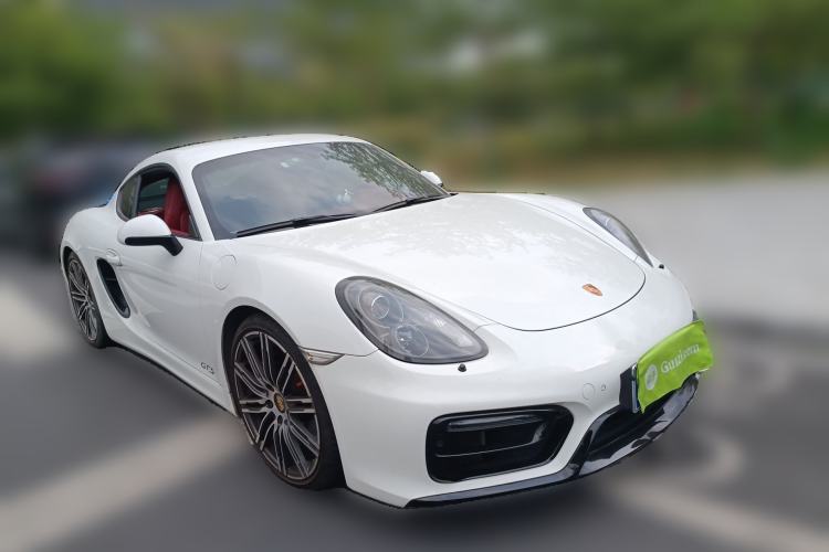 Used Porsche Cayman 2014 Cayman GTS 3.4L Front Right 45 Deg