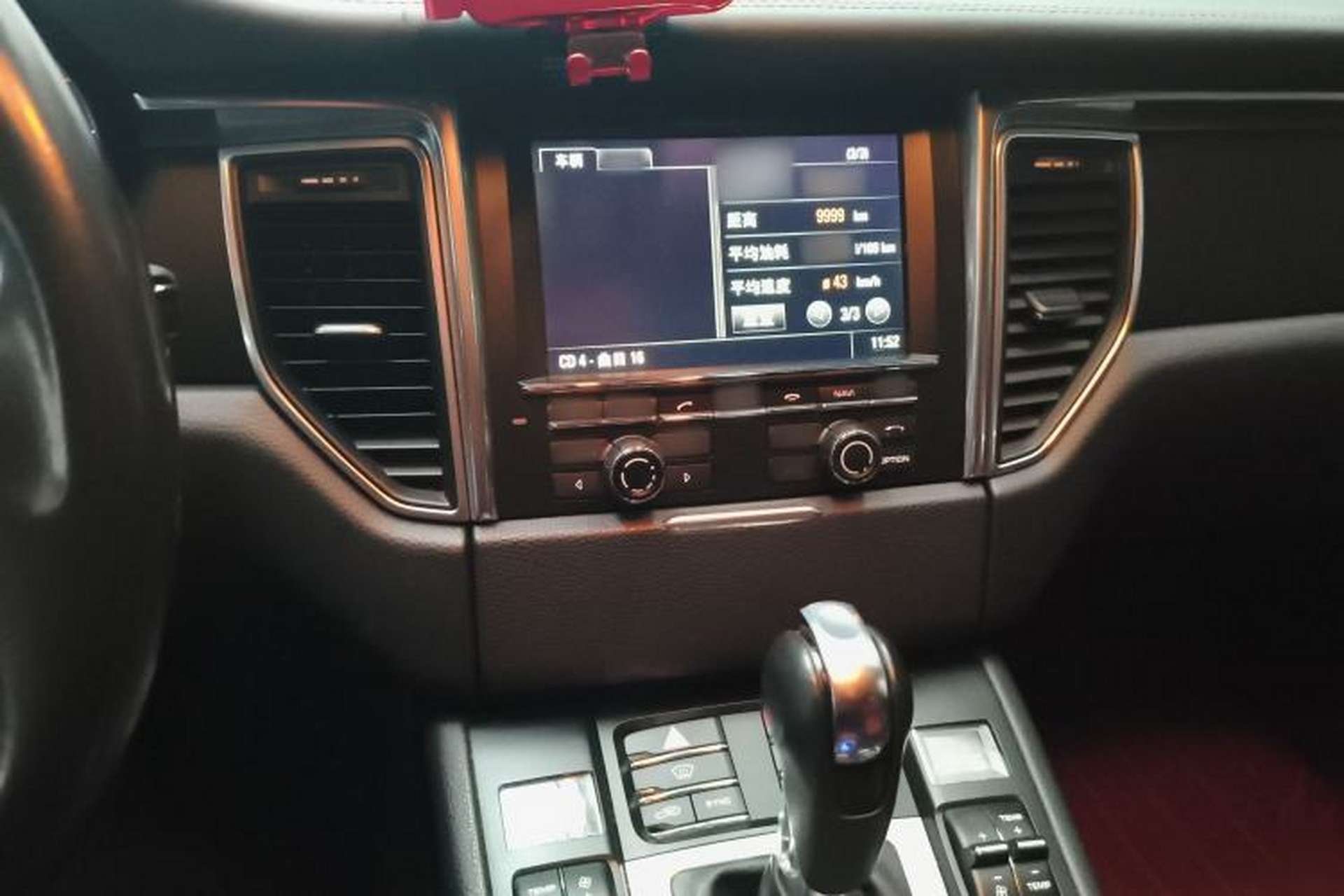 Used Porsche Macan 2014 Macan 2.0T Audio And AC Panel