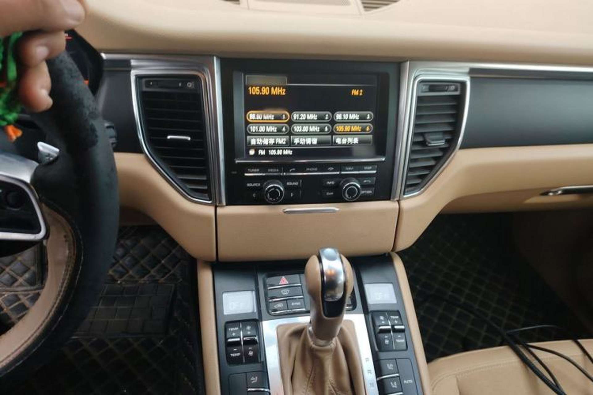 Used Porsche Macan 2014 Macan 2.0T Audio And AC Panel