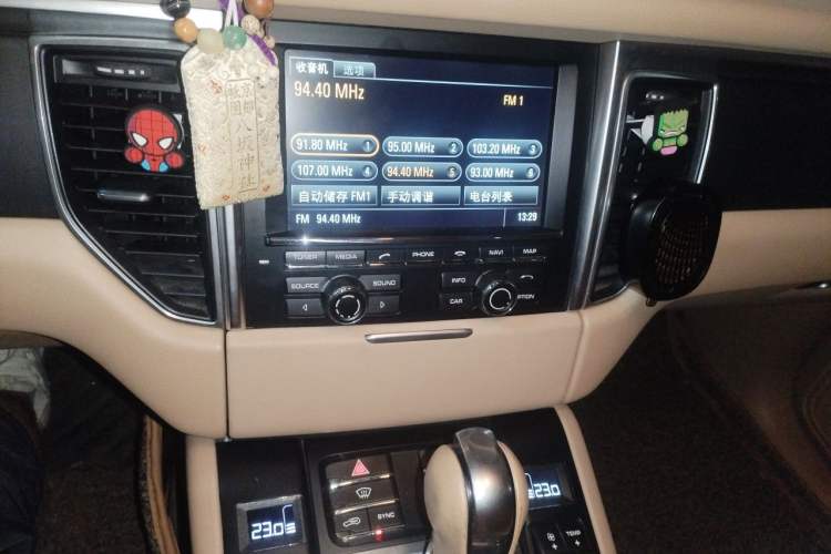 Used Porsche Macan 2014 Macan 2.0T Audio And AC Panel